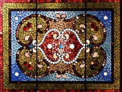 History of stained glass: Belcher Mosaic Co stained-glass windows