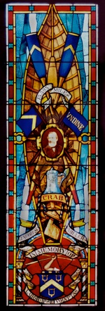 History of stained glass: Belcher Mosaic Co stained-glass windows from the  1880s.